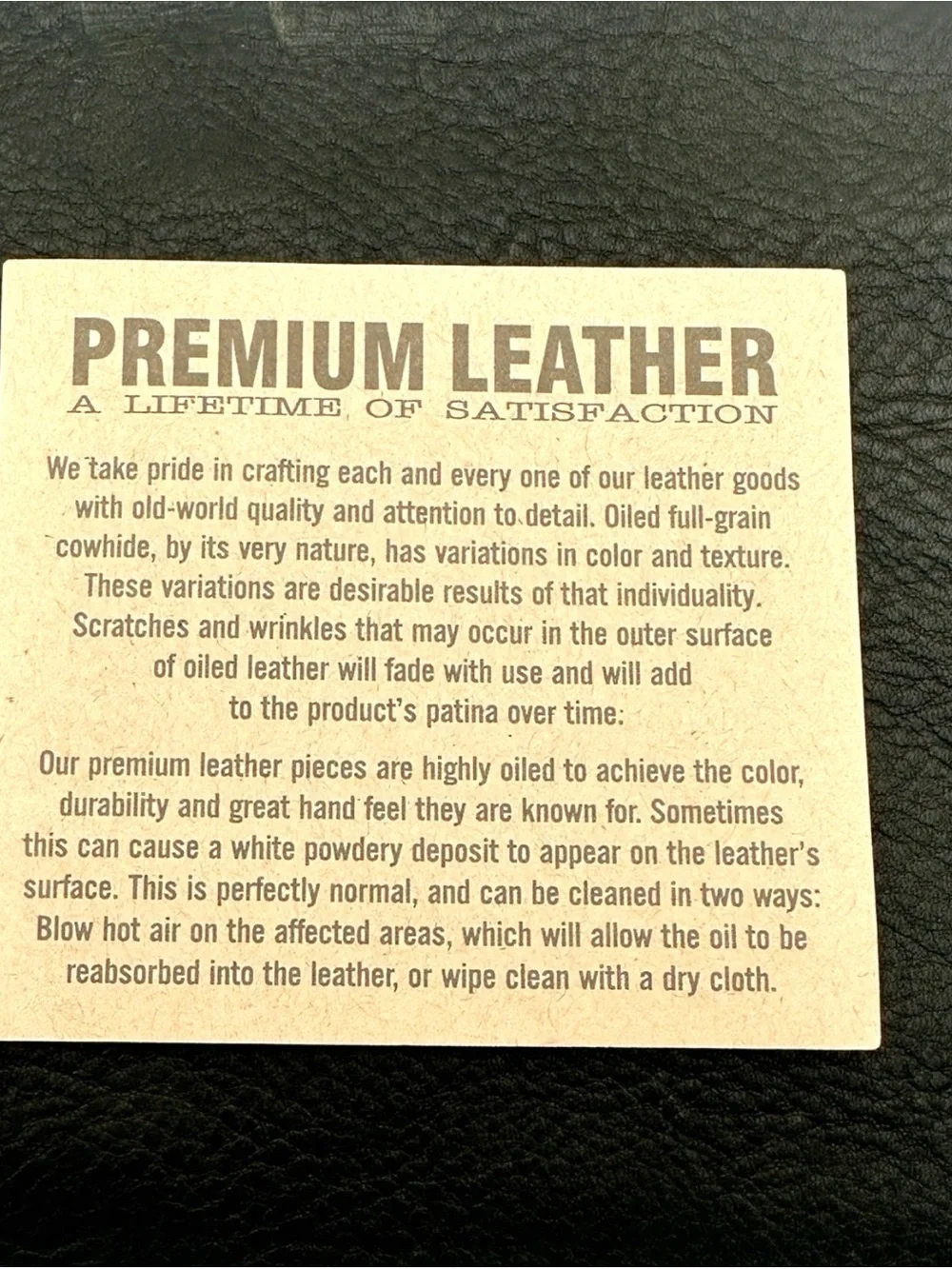 Duluth Trading Company Women's Lifetime Leather Zip Pouch with Wrist Strap Olive